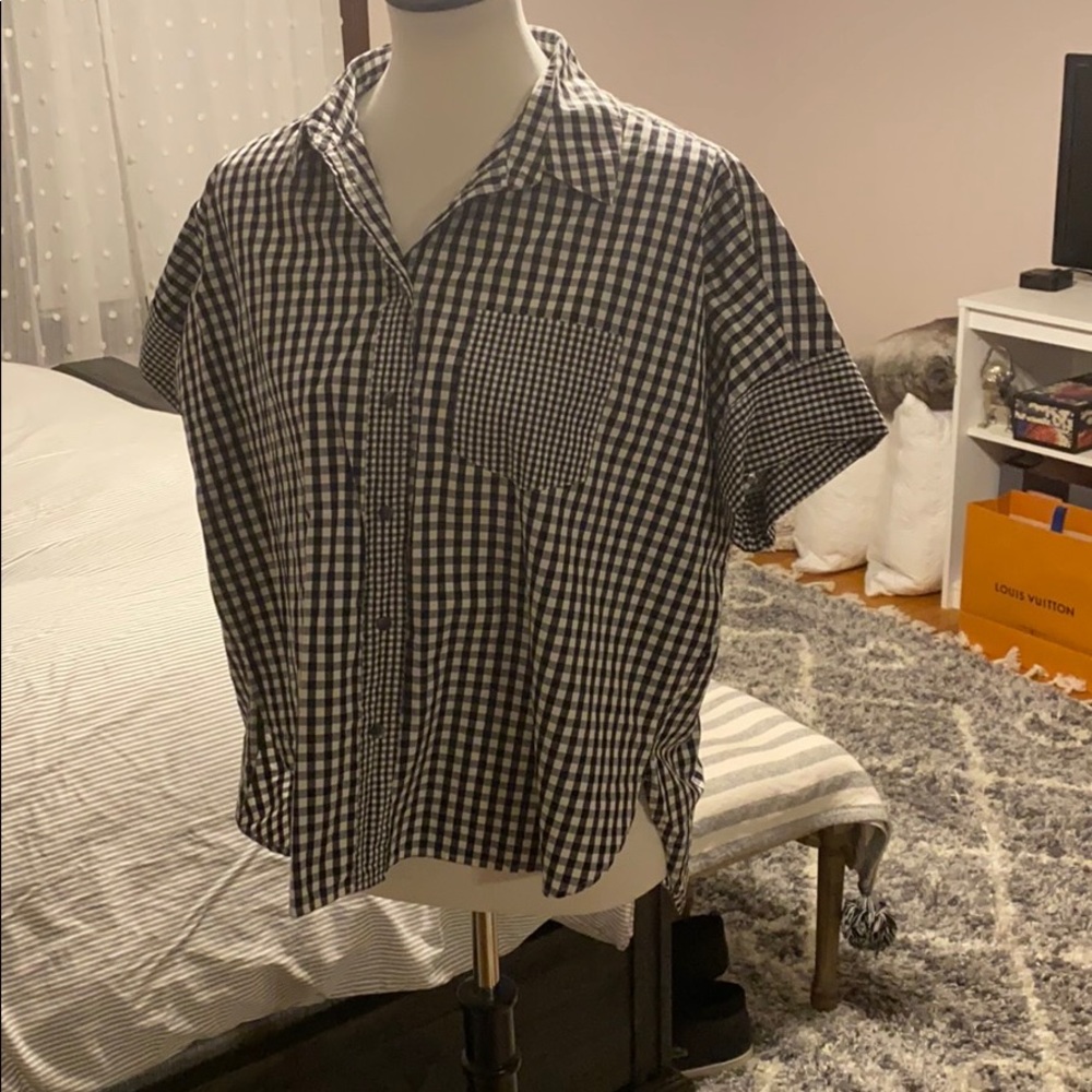 Madewell 100% Cotton gingham button down